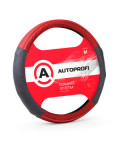 Оплетка руля AUTOPROFI (М) АР-1060 кожа черный