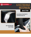 Оплетка руля AUTOPROFI (XL) SP-5026 BK 6 подуш. черный