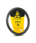 Оплетка руля CarPerformance (M) CP-2012 BK экокожа черный