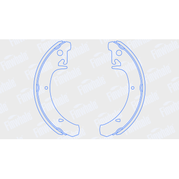 Колодка торм зад ВАЗ-2108 (Finwhale) VR 318