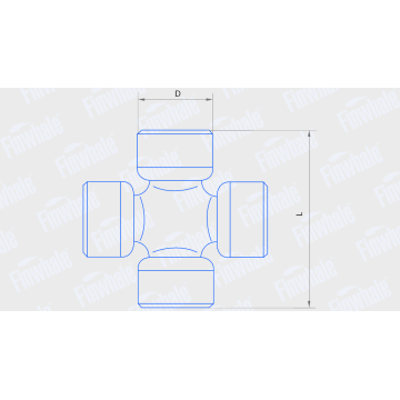 Крестовина ВАЗ-2105 (Finwhale) UJ 202