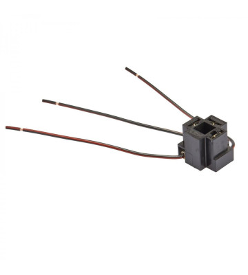 Разъем 180913 подключения лампы H4, с проводами 0,75 мм кв (Лада-Имидж LECAR)