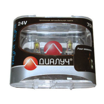 Автолампа H1 24V 70W (P14,5s) Диалуч NIGHT LIGHT FS (к-т 2шт.)