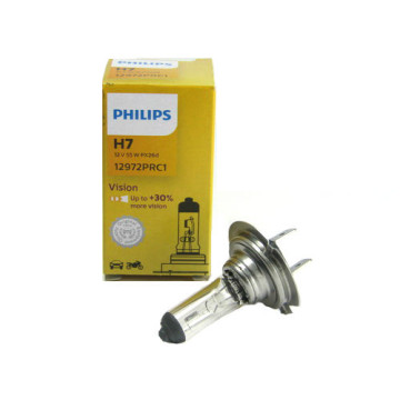 Автолампа H7 12V 55W (PX26d) PHILIPS Premium+30%