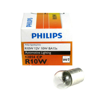 Автолампа R10W 12V (BA15s) PHILIPS