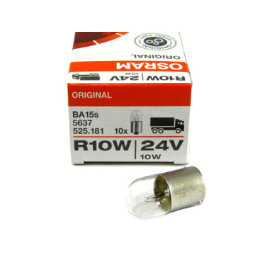 Автолампа R10W 24V (BA15s) OSRAM