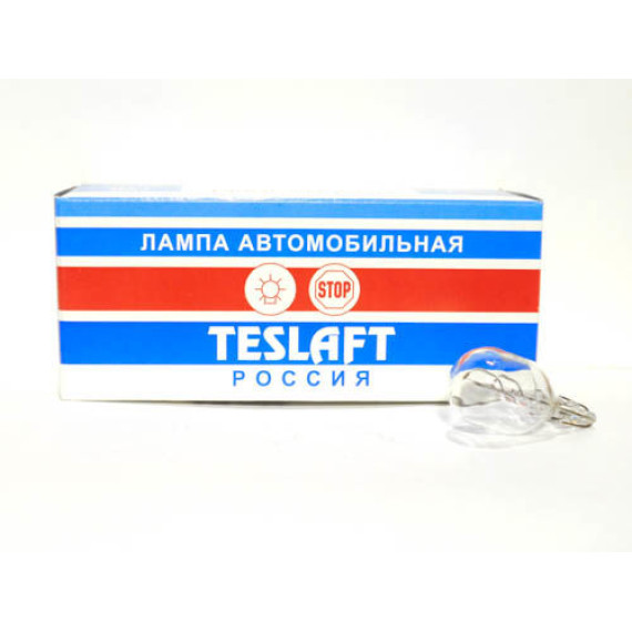 Автолампа W21/5W 12V (W3х16q) TESLAFT