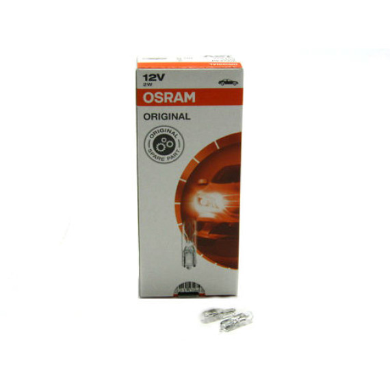 Автолампа W2W 12V (W2*4.6d) OSRAM