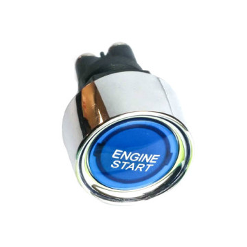 Кнопка пусковая 12V 50A (ENGINE START) синяя