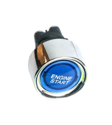 Кнопка пусковая 12V 50A (ENGINE START) синяя