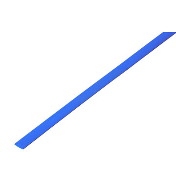 Термоусадочная трубка d= 3мм. L=1м. (синяя) REXANT
