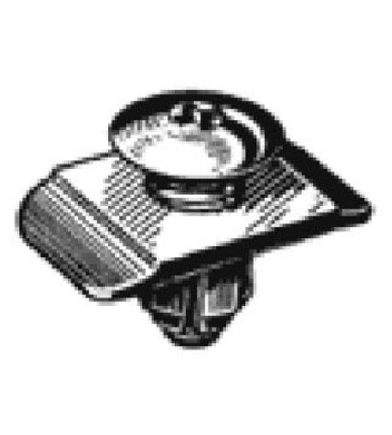 Крепёжное изделие для иномарок № 10393 "0624" (бампера Ford,Kia,Mazda)