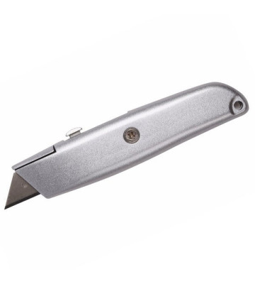 Нож с трапециевидным лезвием "металл" (12-4907) REXANT