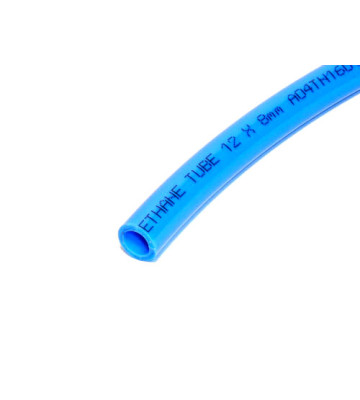 Трубка для фитингов "полиуретан" d=12х8мм (1м) синяя
