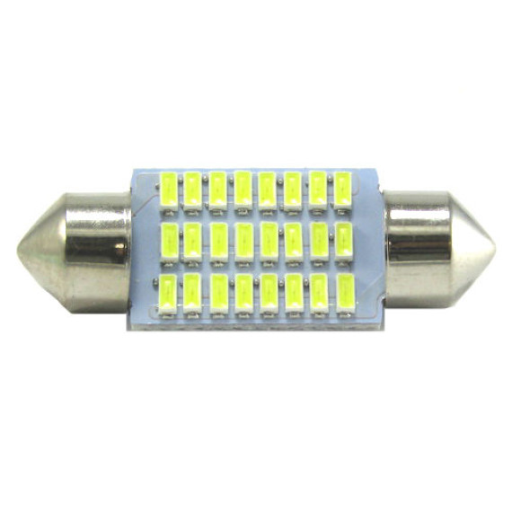 Светодиод С5W (SMD-3014) 24 диода белый