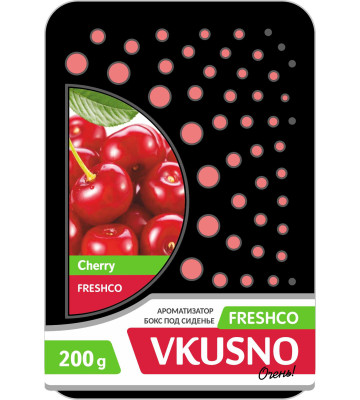 Ароматизатор под сиденье (FRESHCO) Vkusno "Вишня" AR4BX060