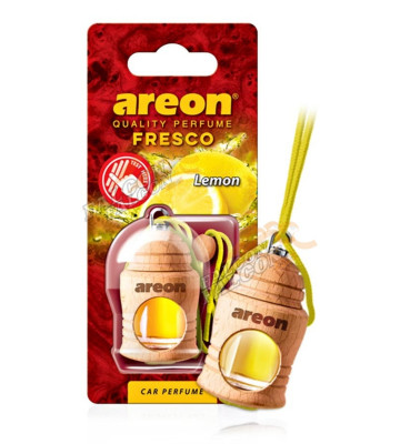 Ароматизатор подвес жидкий (AREON) FRESCO Лимон бутылочка 704051319