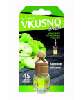 Ароматизатор подвес жидкий (FRESHCO) "Vkusno" Яблоко AR1VB001 дерево+стекло