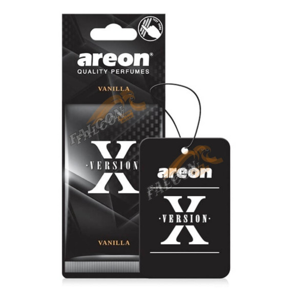 Ароматизатор подвес картон (AREON) X-VER Ваниль 704AXV002