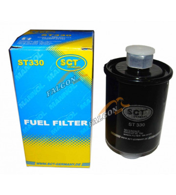 Фильтр топливный ВАЗ-2112 (SCT) ST330 резьба металл