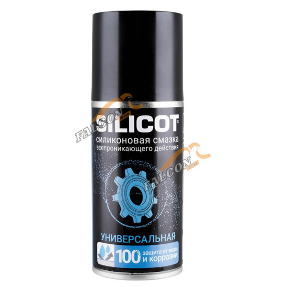 Смазка силиконовая аэр 150мл Silicot Spray (ВМПАВТО) унив
