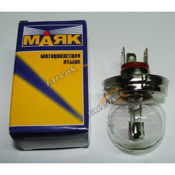 Лампа фарная 12V45/40W (Маяк) P45t 61245