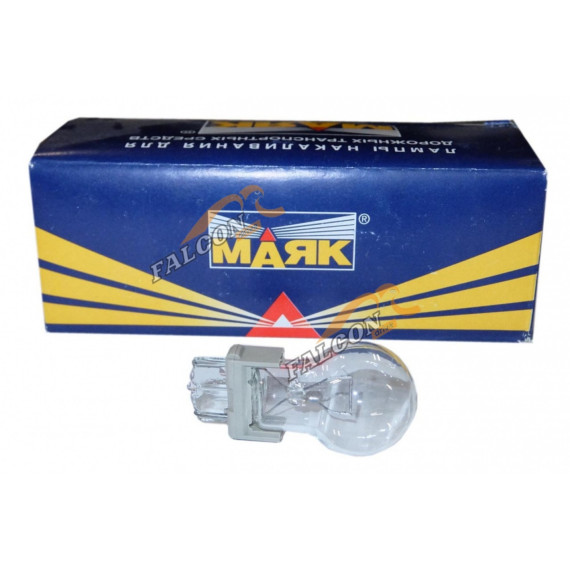 Лампа 12V21W (Маяк) (иномарки) W2.5x16d 61156