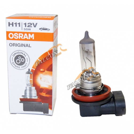 Лампа галог H11 12V55W (Osram) 64211