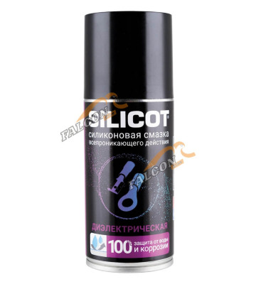 Смазка силиконовая спрей 150мл Silicot Spray (ВМПАВТО) диэлектрическая