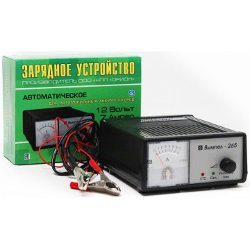 ЗУ 12V, 0-6А (Орион) Вымпел PW 265, автомат, стрел. индик. регул