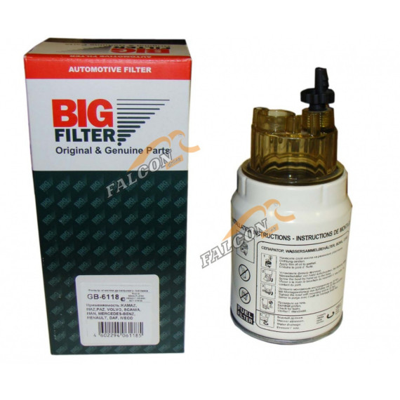 Фильтр топливный Камаз (БИГ) GB-6118 аналог PL270x