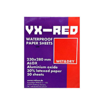 Наждачная бумага 60 водостойкая VX-RED