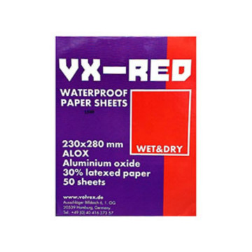 Наждачная бумага 600 водостойкая VX-RED