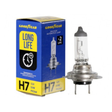 Лампа H-7 12V 55W Goodyear Long Life PX26d
