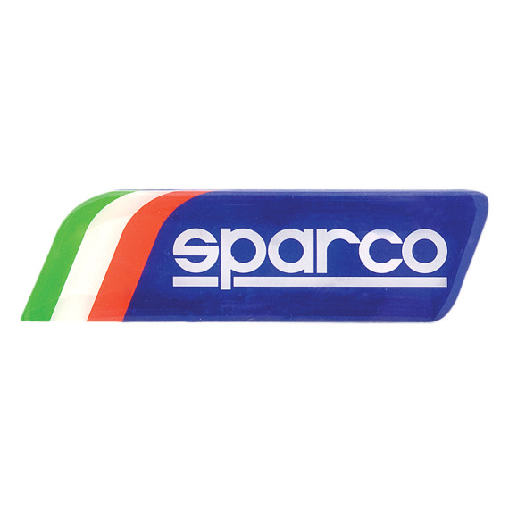 Эмблема с логотипом SPARCO Итальянский флаг синий