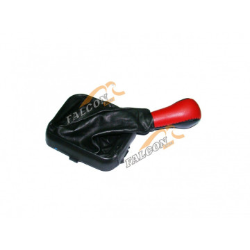 Ручка КПП ВАЗ-2113-15 (Азард) кожа, с рамкой цветная