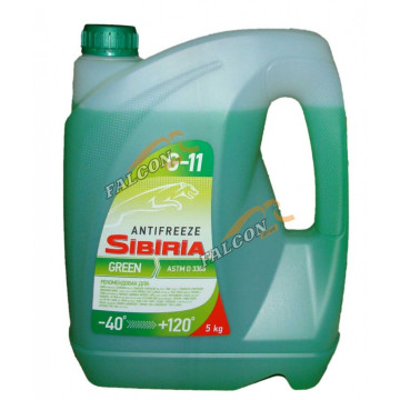 Антифриз SIBIRIA 5кг (зелёный)