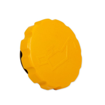 Крышка маслозаливной горловины 1119 желтая Евродеталь