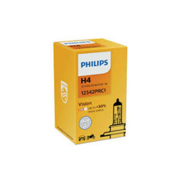 Лампа H-4 12V 55W+30% PHILIPS PR