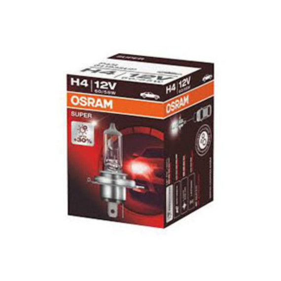 Лампа H-4 12V 60W/55W+30% OSRAM Super