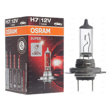 Лампа H-7 12V 55W OSRAM Super