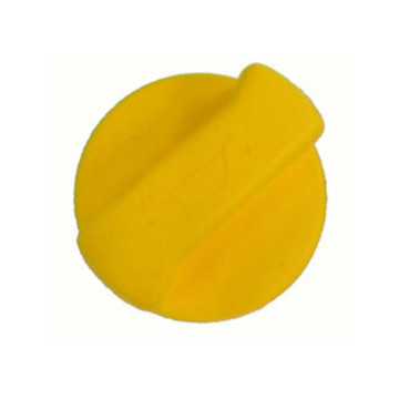 Крышка маслозаливной горловины 2112 желтая Евродеталь