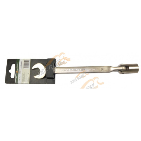 Ключ комбинированный рожково-торцевой шарнир 16 мм (ДТ)