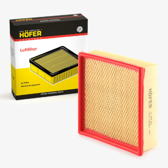 Фильтр воздушный ВАЗ инжектор с сеткой (в коробке) HOFER