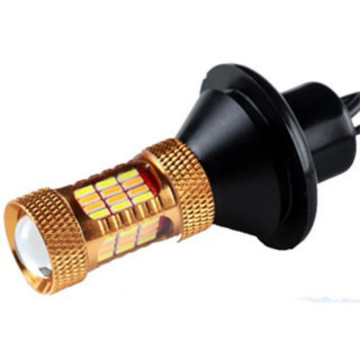 Лампа светодиодная в поворотник с ДХО Gold Candle light T20 LUMEN