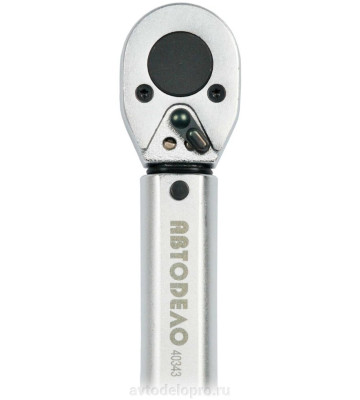 Ключ динамометр предельный 1/4" 5-25 Нм L 275 мм правая-левая резьба (АвтоДело) Prof (15782) 40342