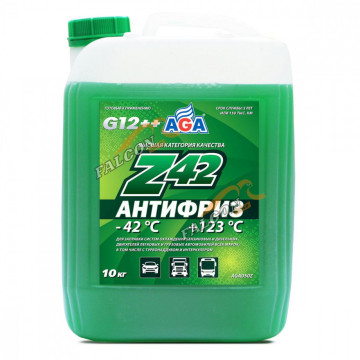 Антифриз AGA 10кг (AGA050z) (зелёный)