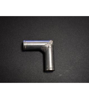 Трубка удлинителя (переходник шлангов) D 6 мм угловой (крашеная/цинк)