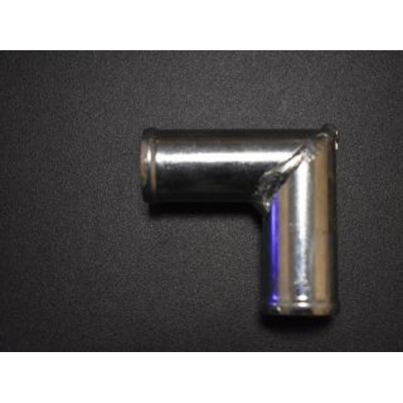 Трубка удлинителя (переходник шлангов) D18 мм угловой (крашеная/цинк)