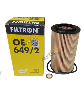 Фильтр масляный (Filtron) OE649/2 MANN-FILTER HU7181Z, KNECHT/MAHLE OX153D2